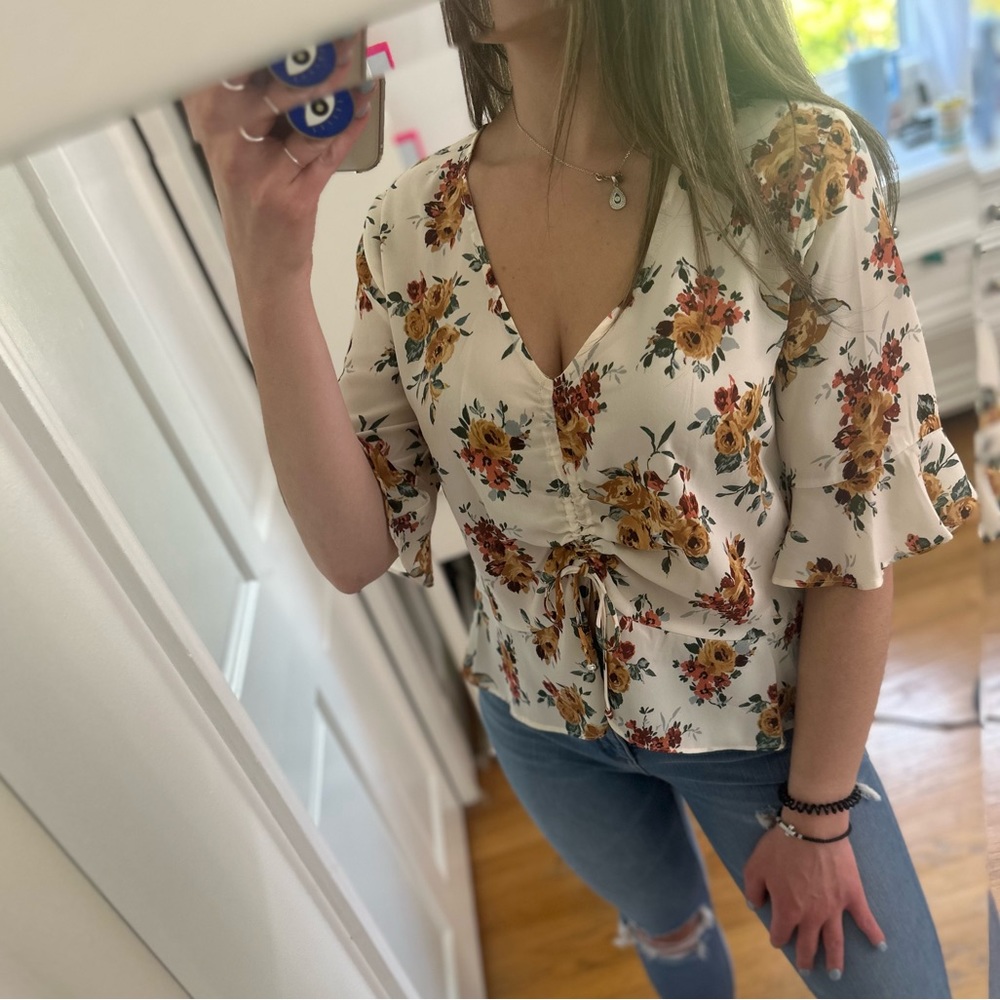 Floral blouse
